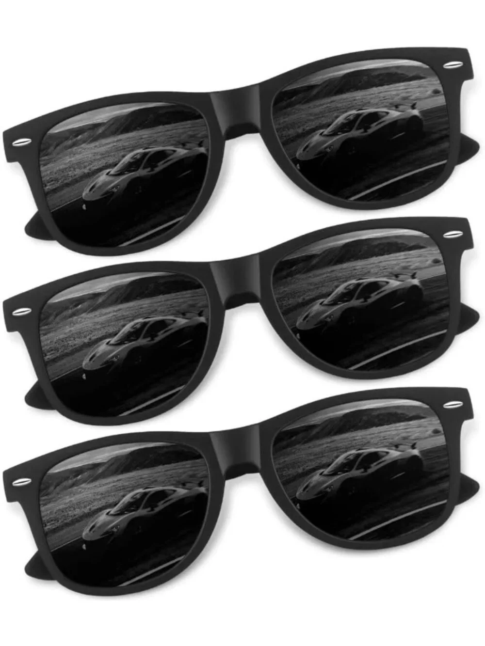 Retro Polarized Square Frame Sunglasses for Men & Women | UV400 Protection